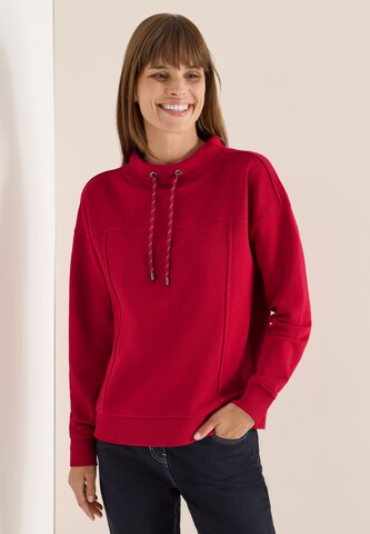 CECIL Sweatshirt in Rot: Vorderseite