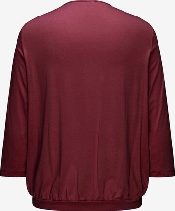 Goldner Blouse in Rood