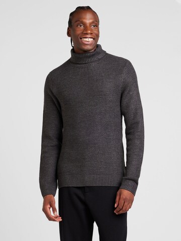 BLEND Sweater in Grey: front