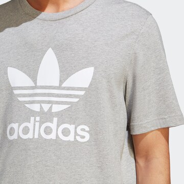 ADIDAS ORIGINALS T-Shirt 'Adicolor Classics Trefoil' in Grau