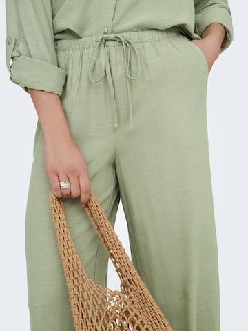 JDY Широкий Штаны 'JDYCAYA' в Зеленый
