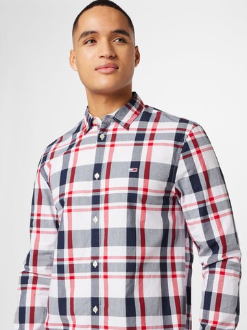 TOMMY HILFIGER Regular fit Button Up Shirt in Blue