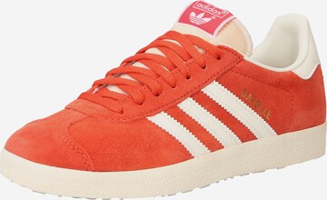 ADIDAS ORIGINALS Platform trainers 'Gazelle' in Red: front