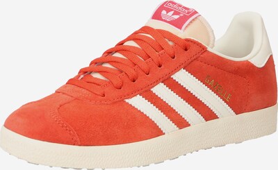 ADIDAS ORIGINALS Sneaker 'Gazelle' in beige / rot / schwarz / offwhite, Produktansicht