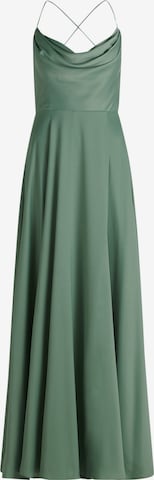 Robe de soirée Vera Mont en vert : devant