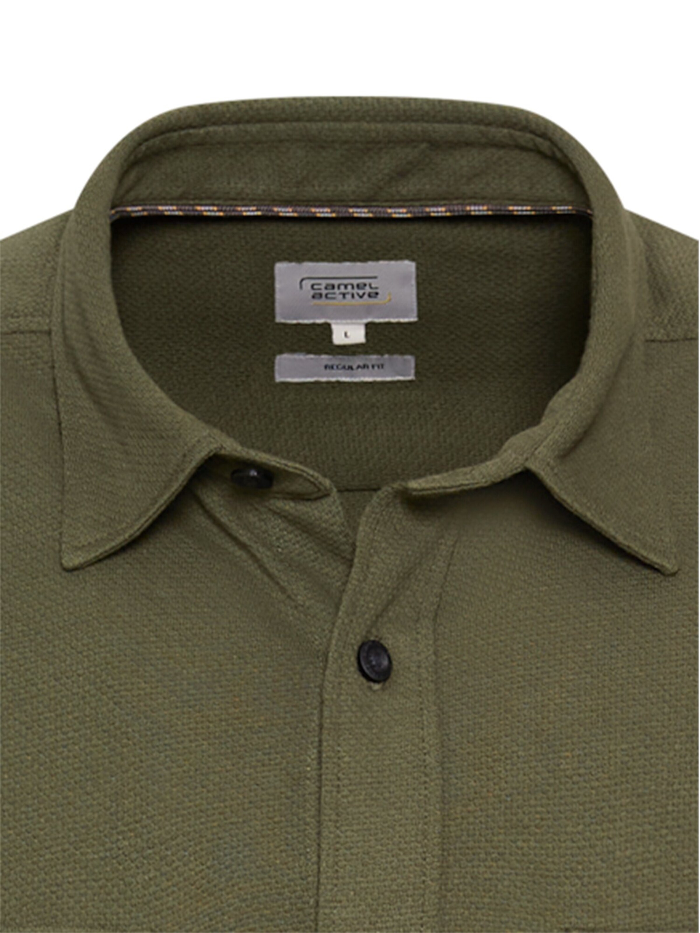 CAMEL ACTIVE Regular fit Button Up Shirt in Green