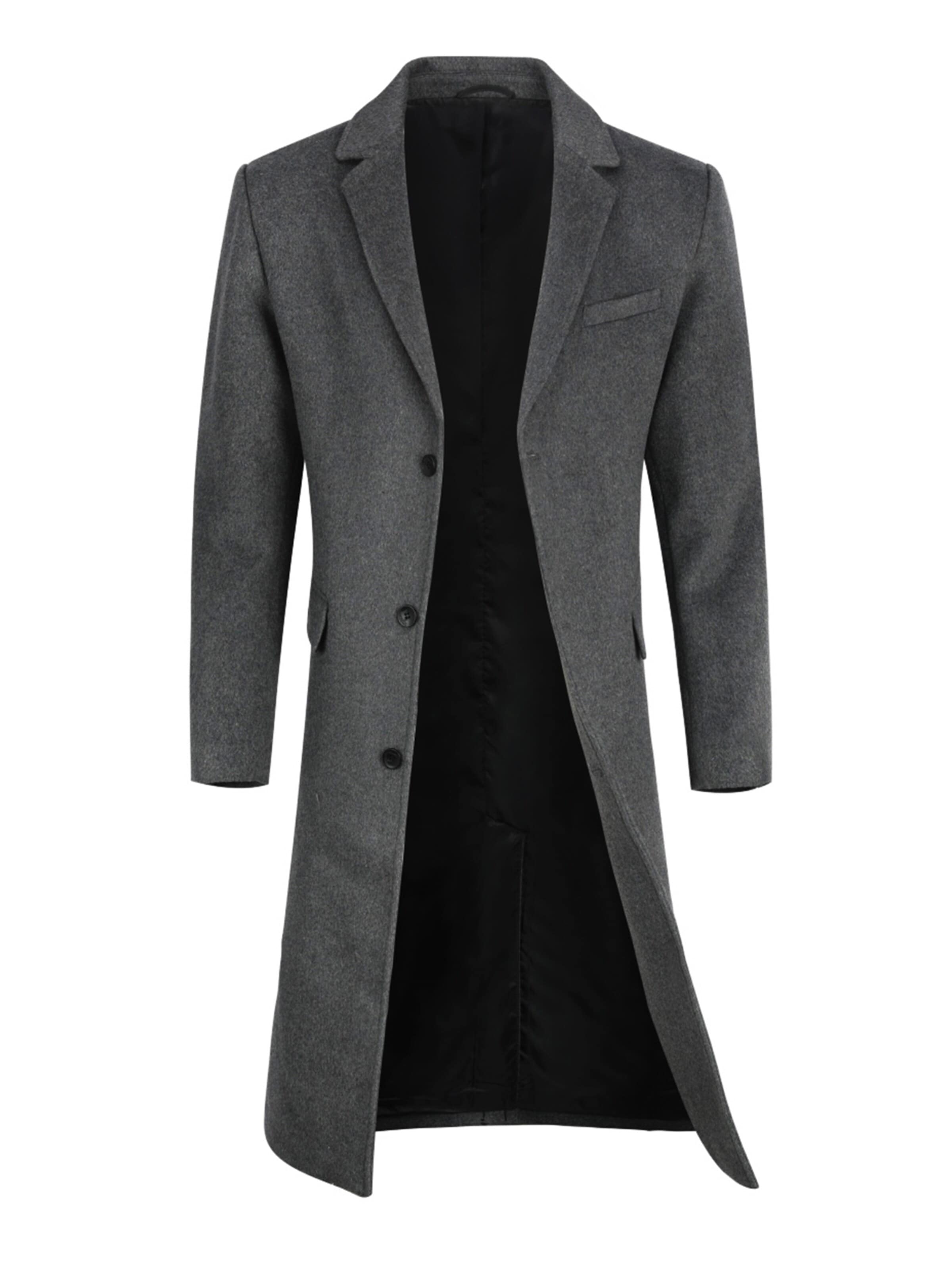 YOUTHUP Winter Coat 'Statur' in Grey