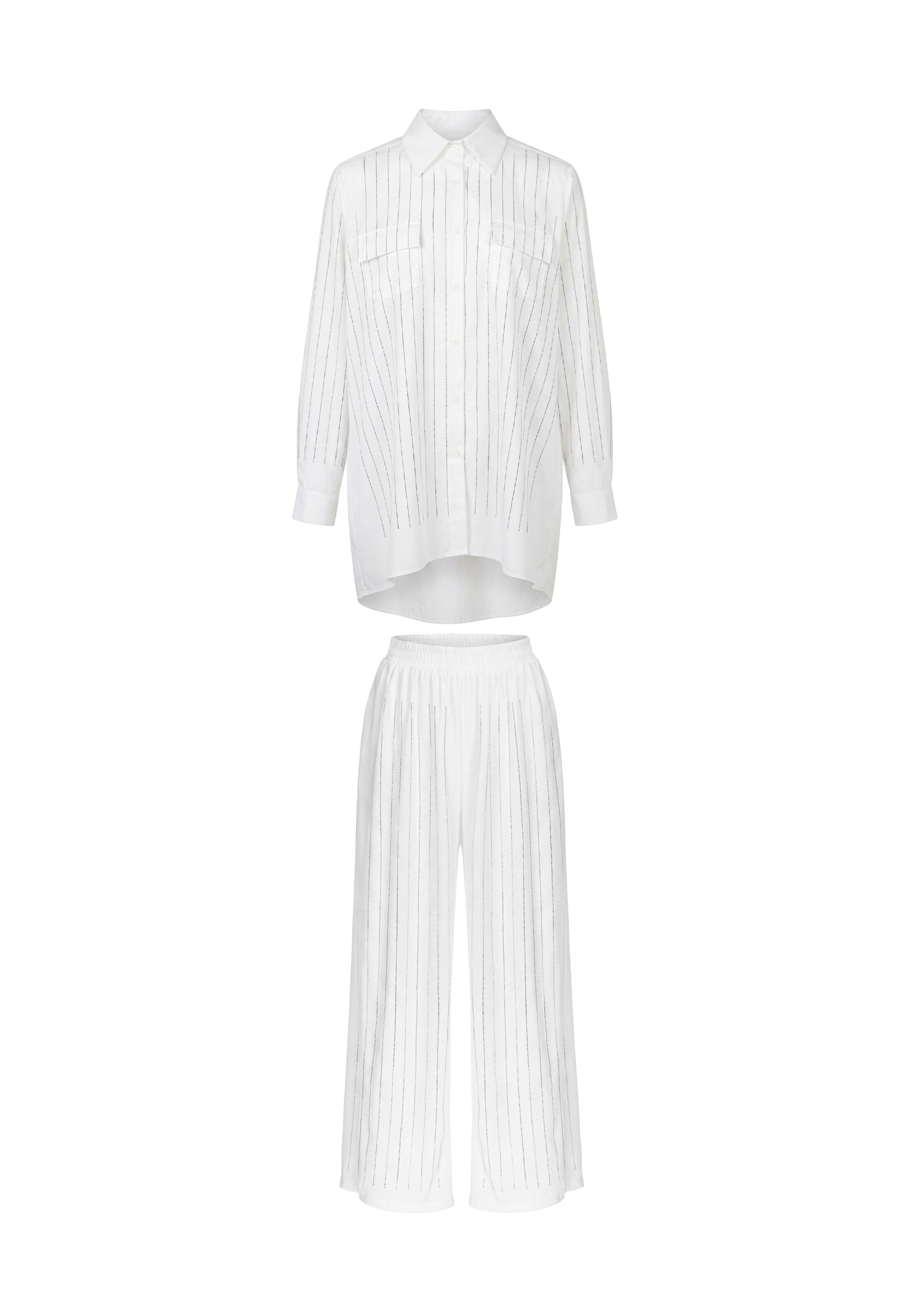 faina Pantsuit in White: front