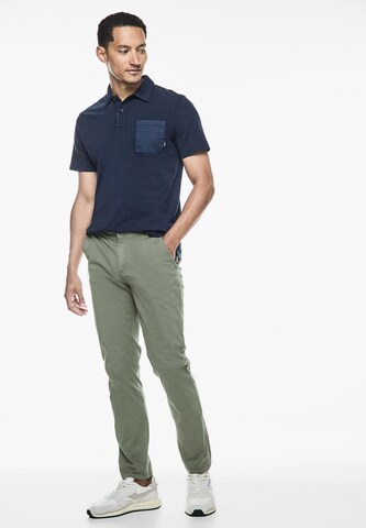 Street One MEN Slim fit Chino Pants 'Sommer' in Green