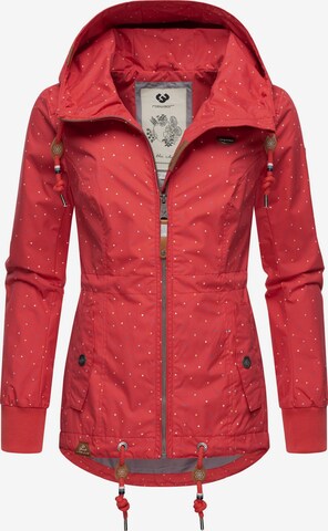 Ragwear Performance Jacket 'Danka' in Red: front