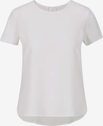 Chemisier MADELEINE en blanc : devant