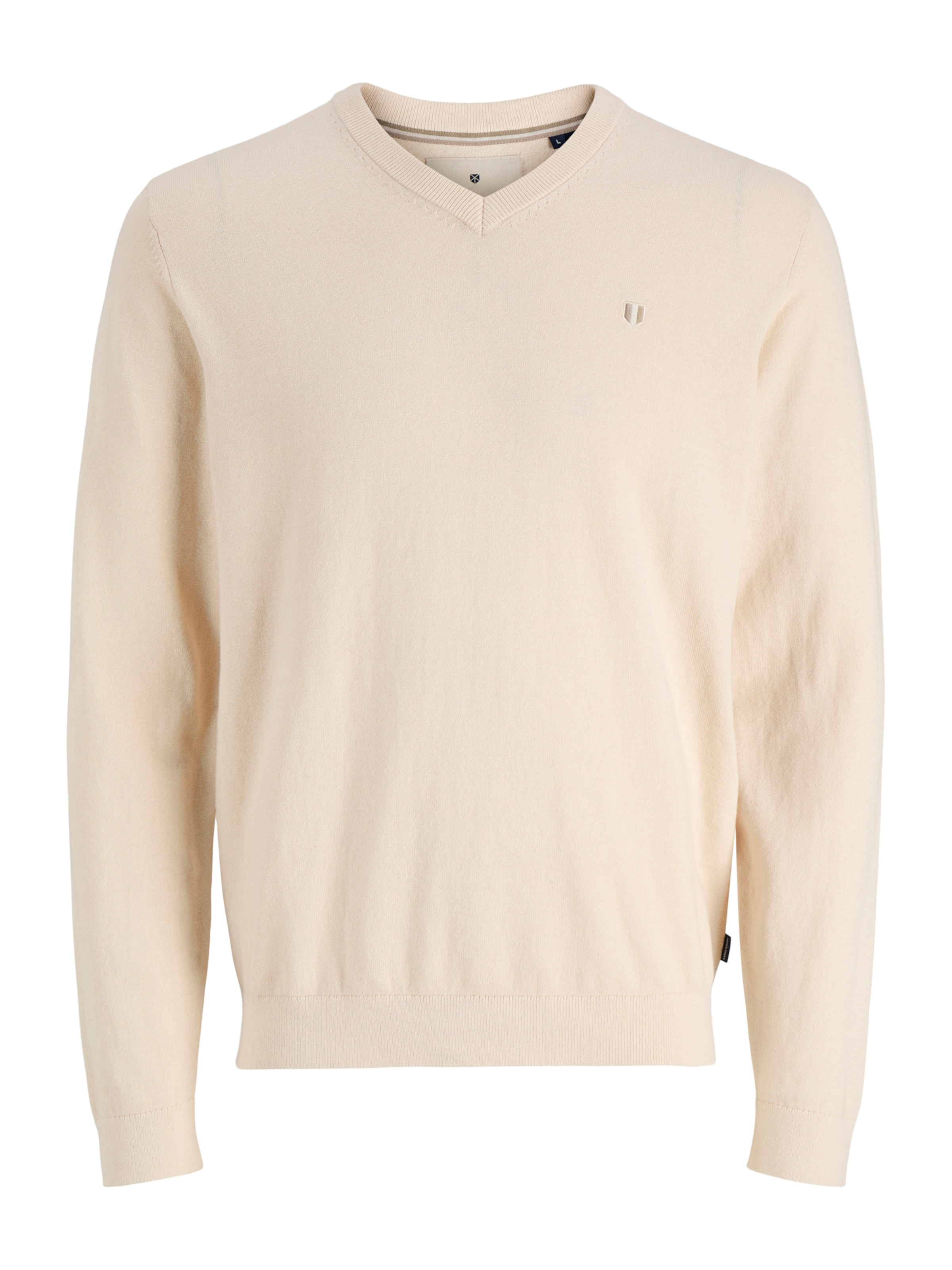 Pullover 'JPRBLUROBIN' di Jack & Jones Premium in giallo: frontale