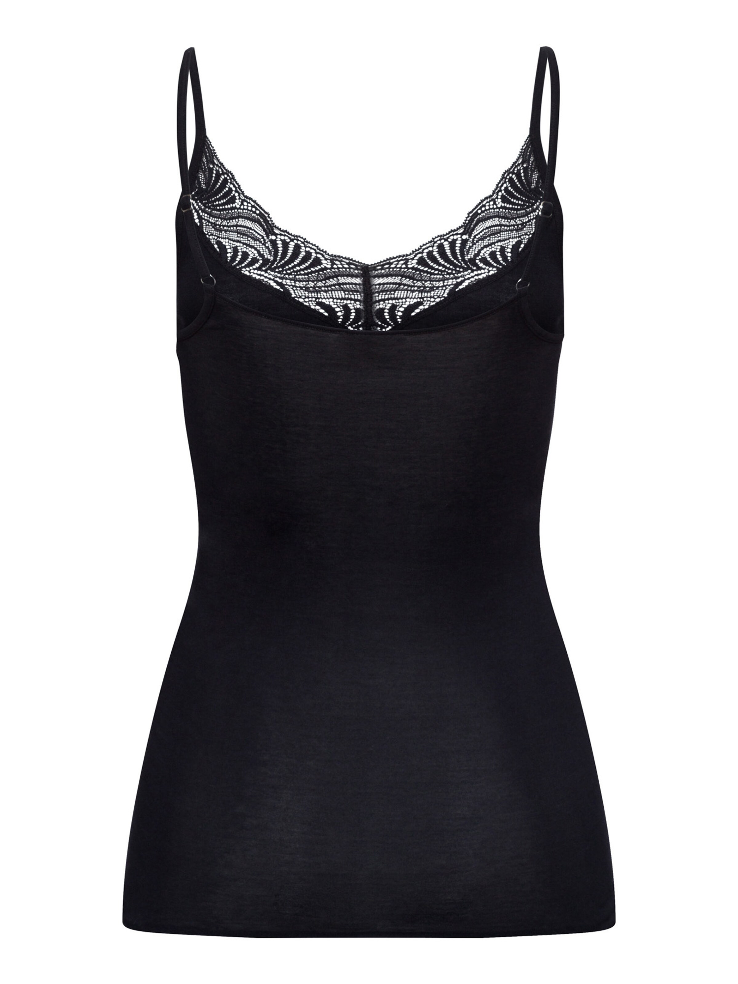 Hanro Top in Schwarz
