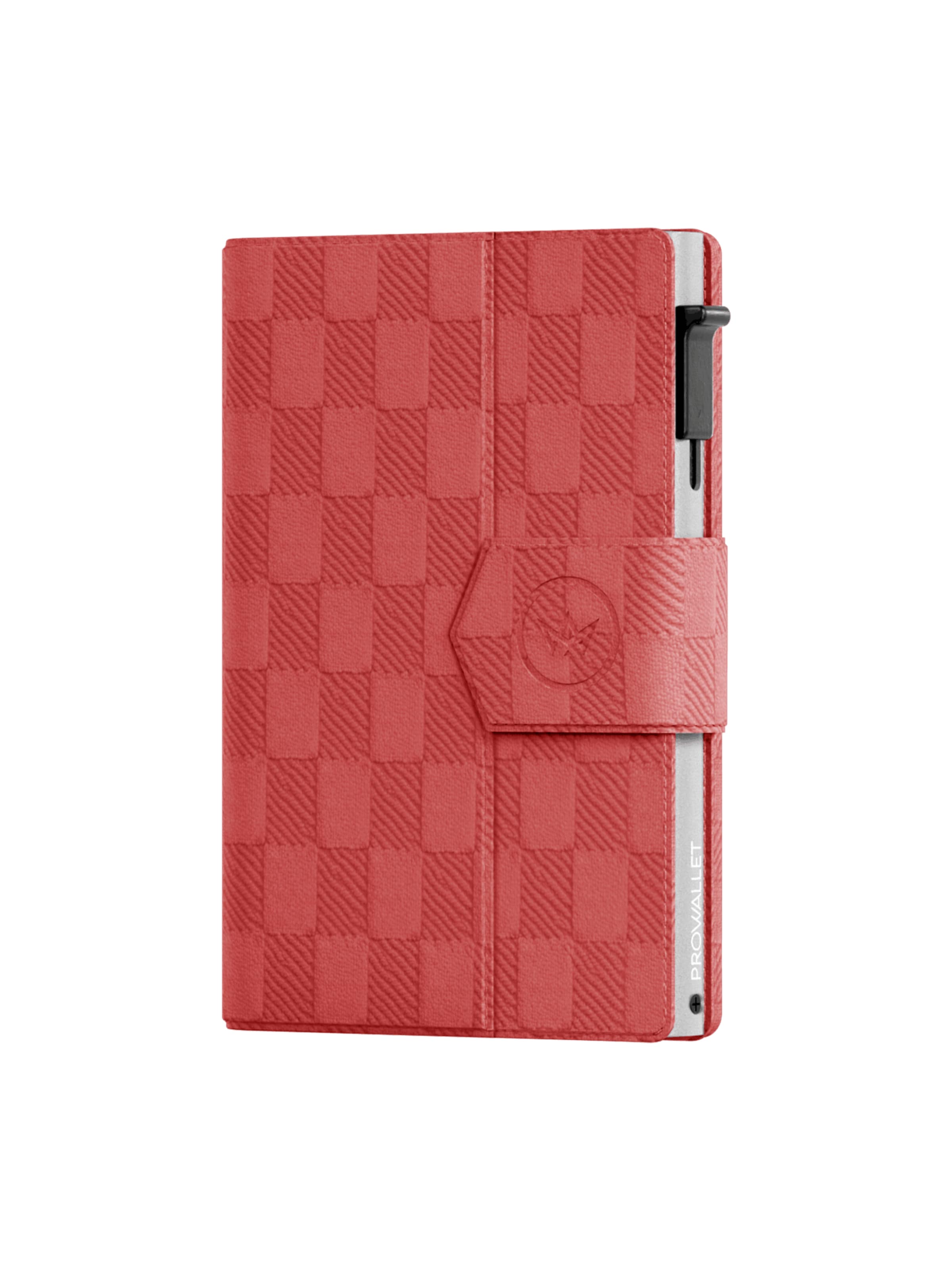 Prowallet Portemonnee 'Pasjeshouder Plus Panel' in Rood