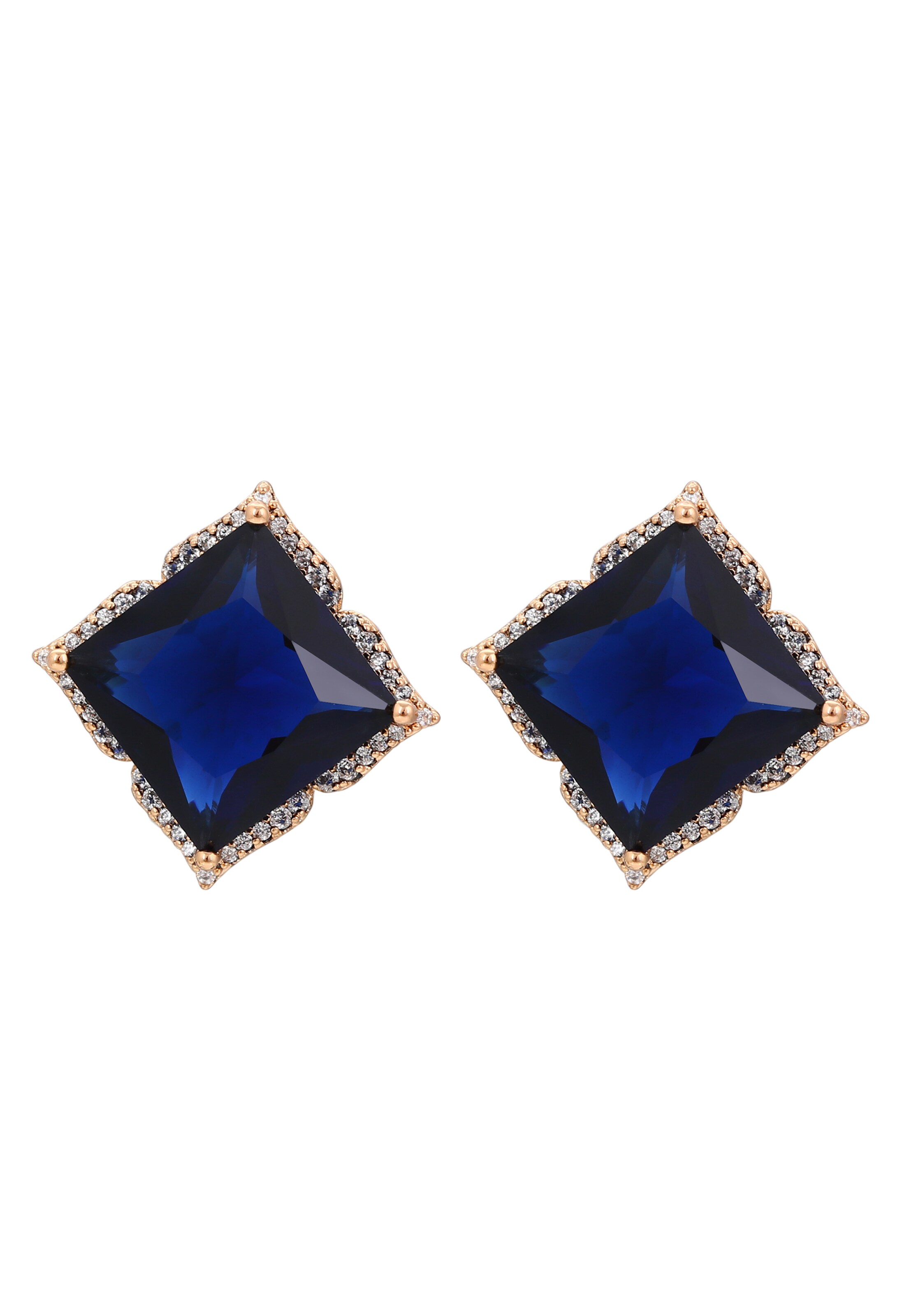 faina - Pendientes en oro: frente