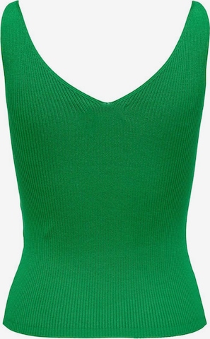JDY Knitted Top in Green: front