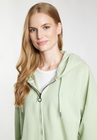 DreiMaster Vintage Sweat jacket in Green