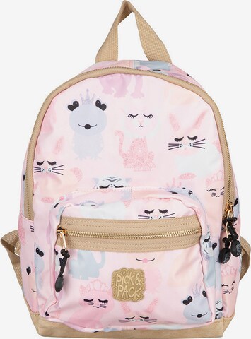 Pick & Pack Backpack 'Sweet Animal S' in Mixed colors: front