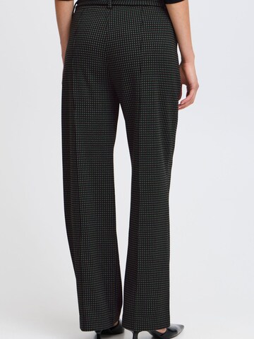Regular Pantalon à plis 'Blenda' Fransa en vert