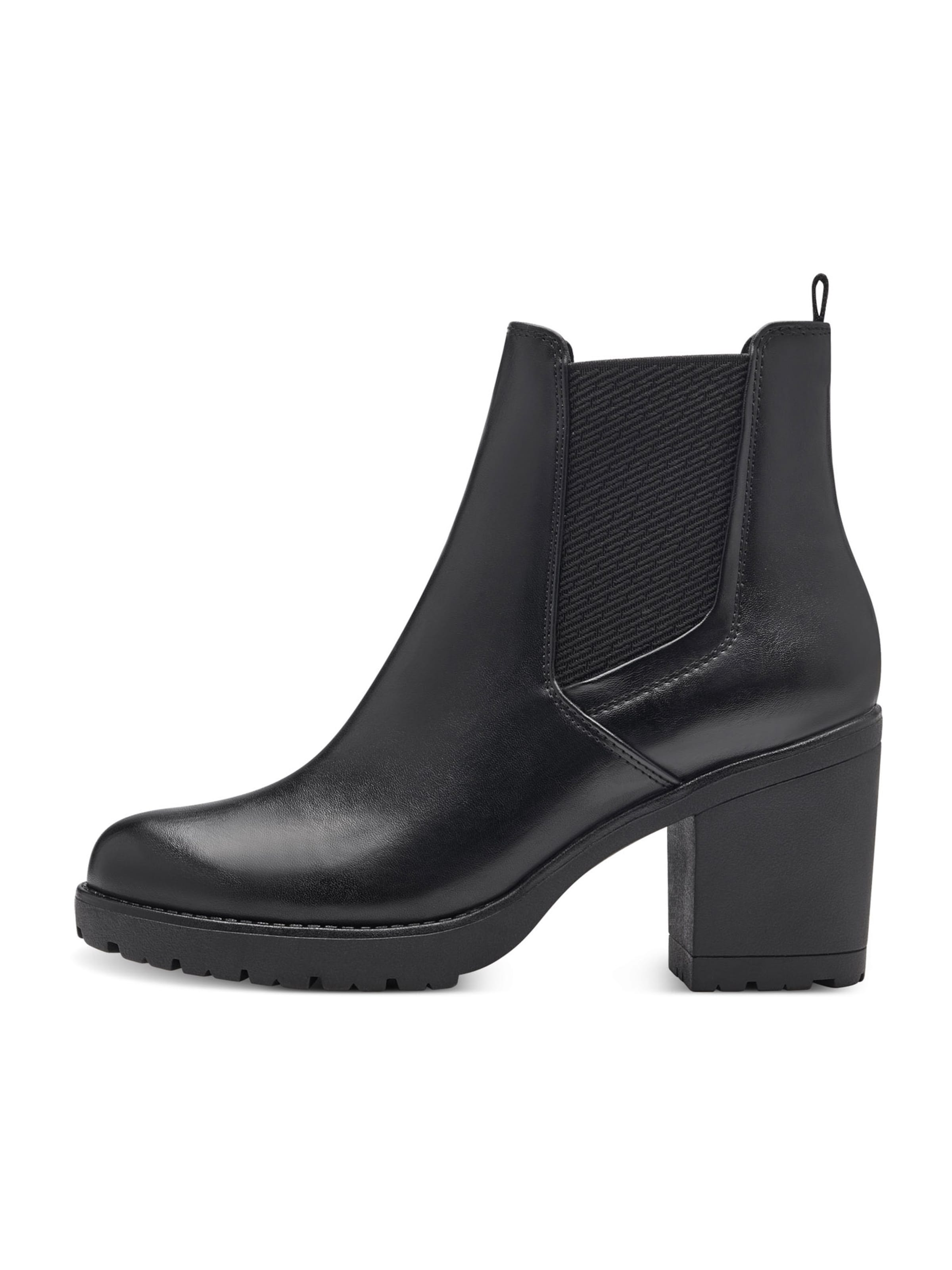 MARCO TOZZI Chelsea Boots i sort