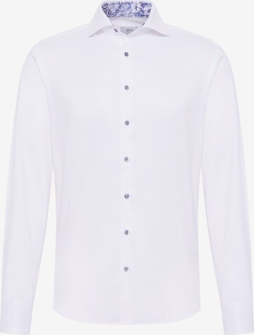 ETERNA Slim fit Business Shirt in White: front