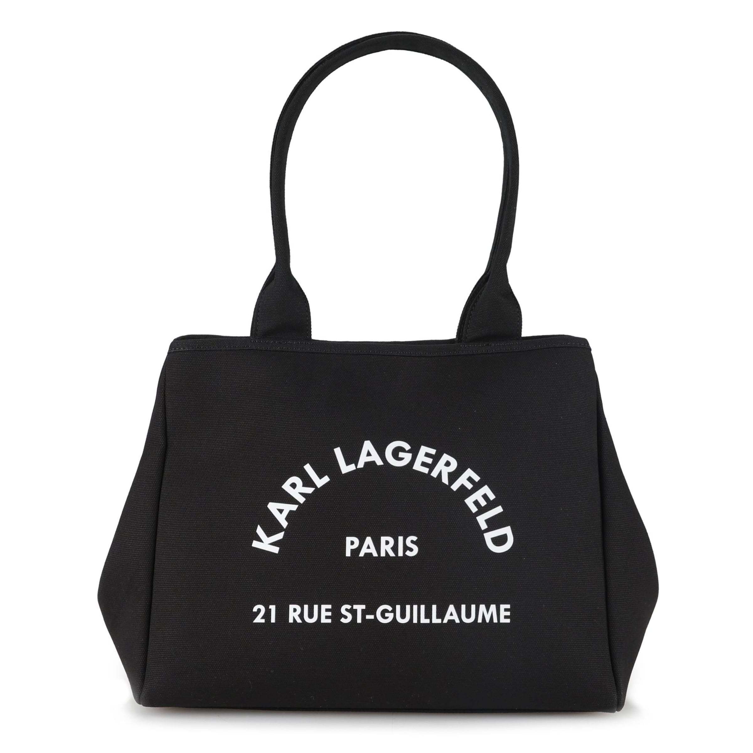 Karl Lagerfeld Shopper in Black / White, Item view