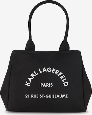 Karl Lagerfeld Shopper in Schwarz: Vorderseite