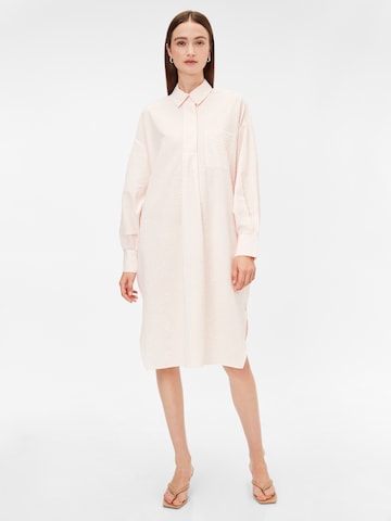 Robe-chemise 'Chay' NUÉ NOTES en rose : devant