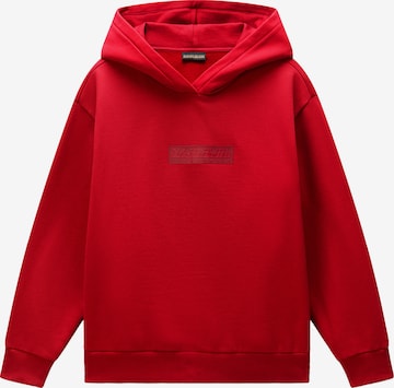 NAPAPIJRI Sweatshirt in Red: front