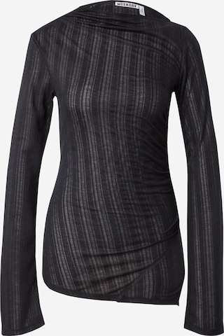T-shirt 'Helen' WEEKDAY en noir : devant