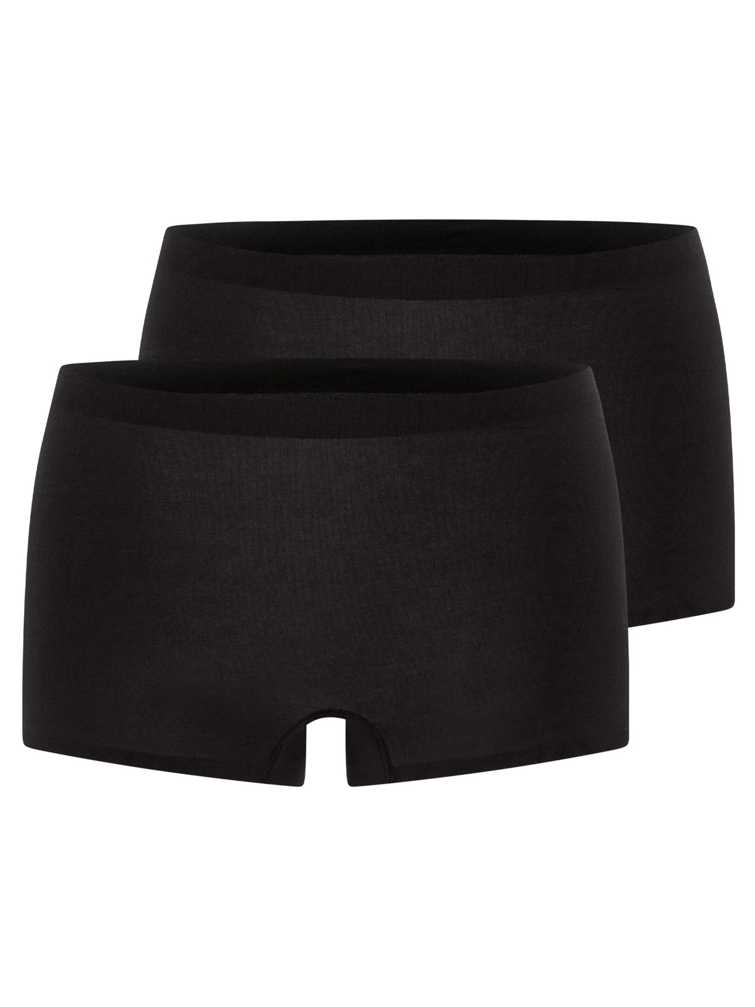 Mey Boyshorts 'Natural Second Me' in Black: front