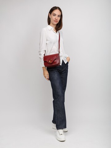 Sac à bandoulière 'Coccinelle C-Me Calf Handbag Calf Smooth Leather' Coccinelle en rouge