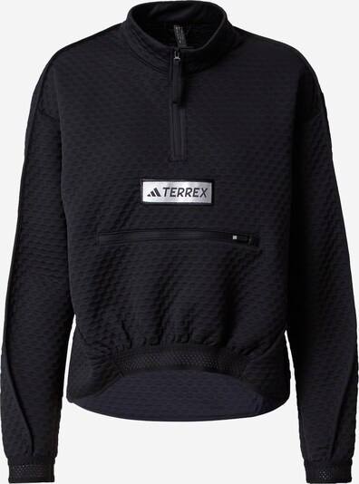 Pullover 'Utilitas Fleece' ADIDAS TERREX di colore nero / bianco, Visualizzazione prodotti