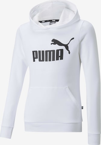 PUMA Sweatshirt 'Essentials' in Weiß: predná strana