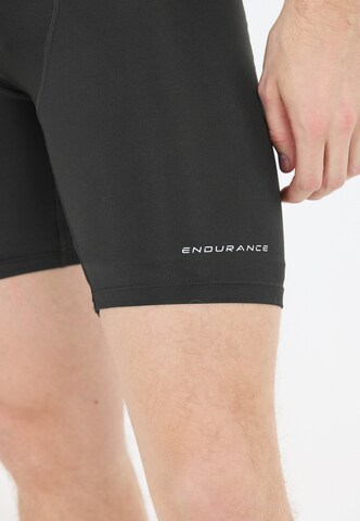 ENDURANCE Skinny Sports trousers 'Power V3' in Black