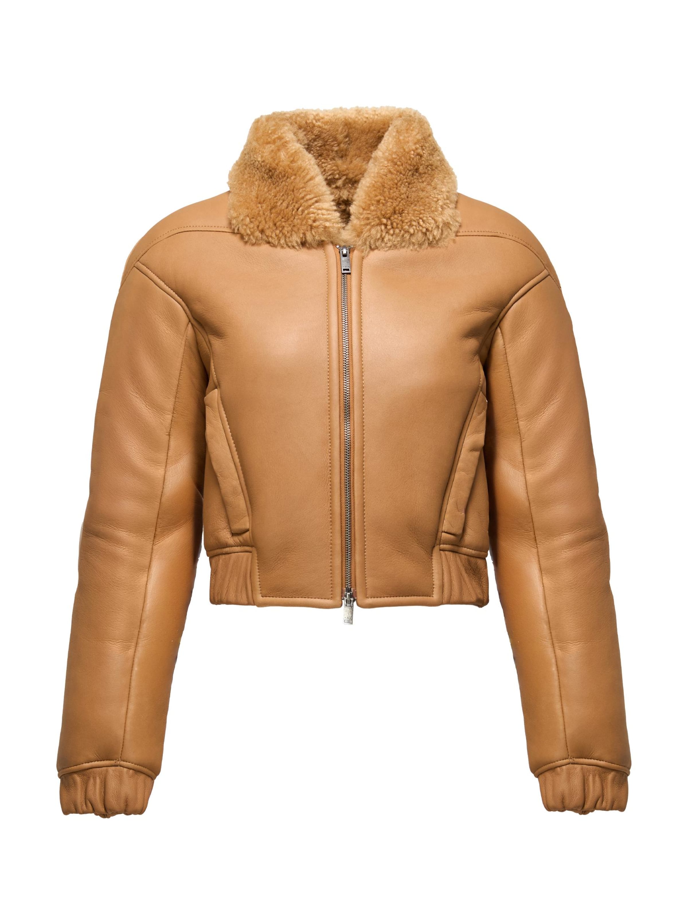 V S P Vinterjakke 'Sheela' i lysebrun, Produktvisning