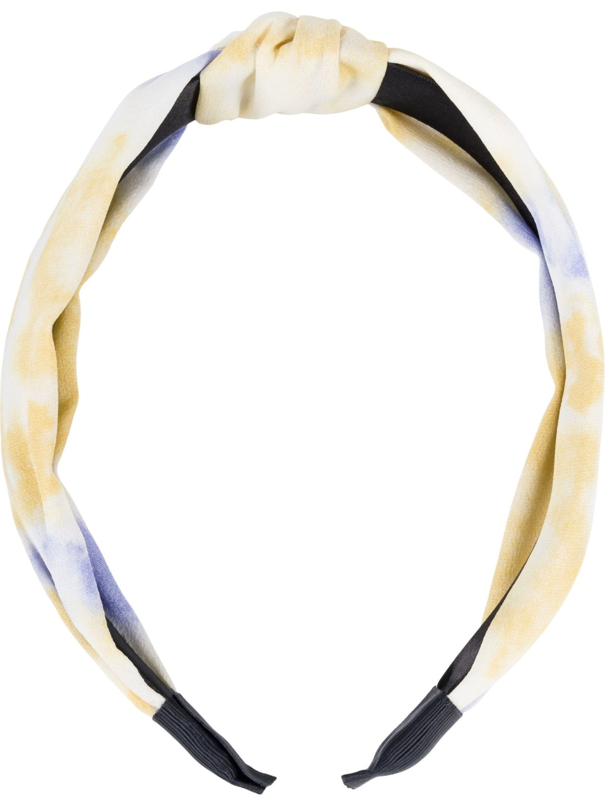 styleBREAKER Haarschmuck 'Stoff Haarreif Batik Farbverlauf'‌‌‌‌‌‌ in Gelb
