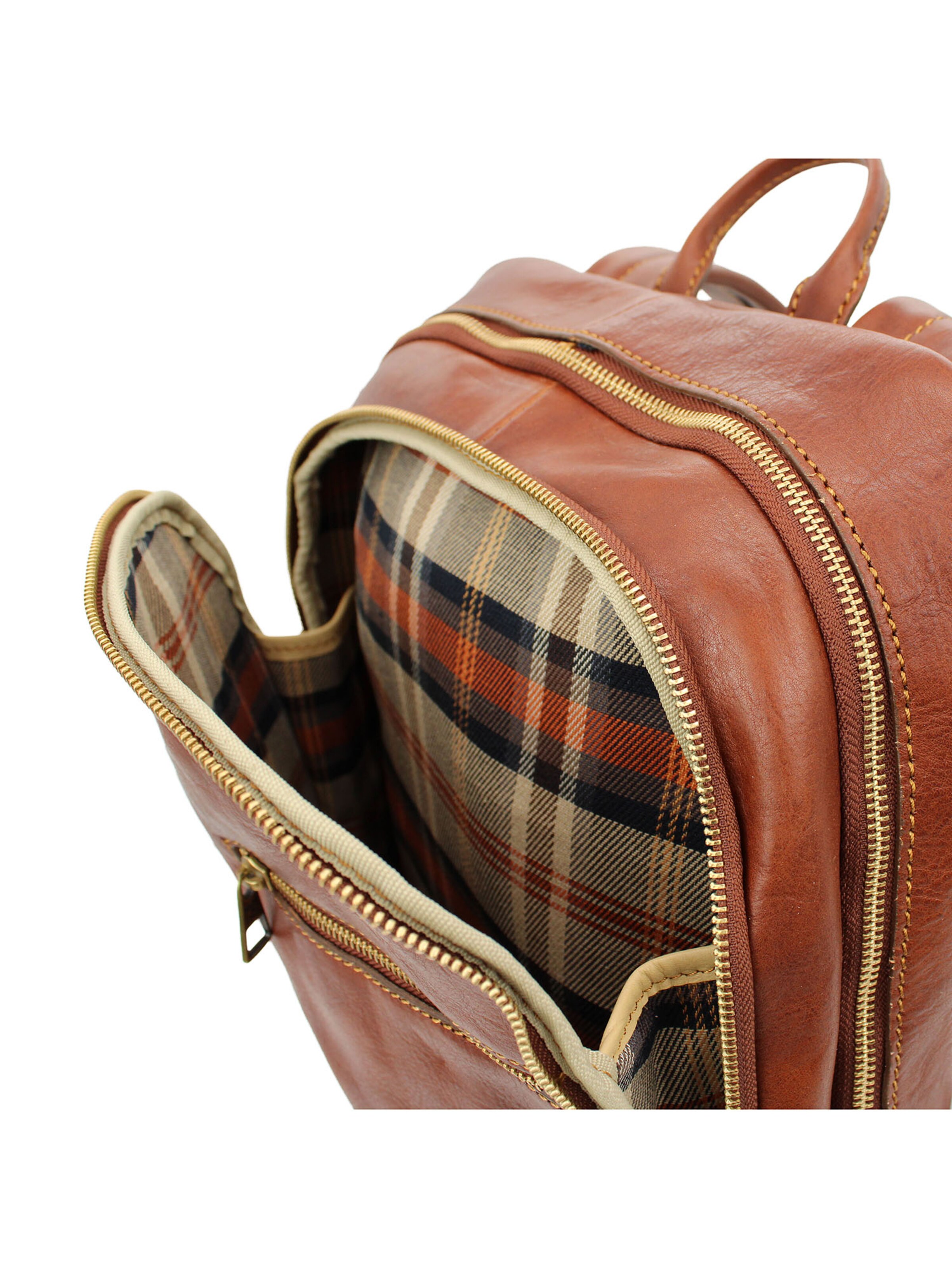 bupell Backpack 'Dante' in Brown