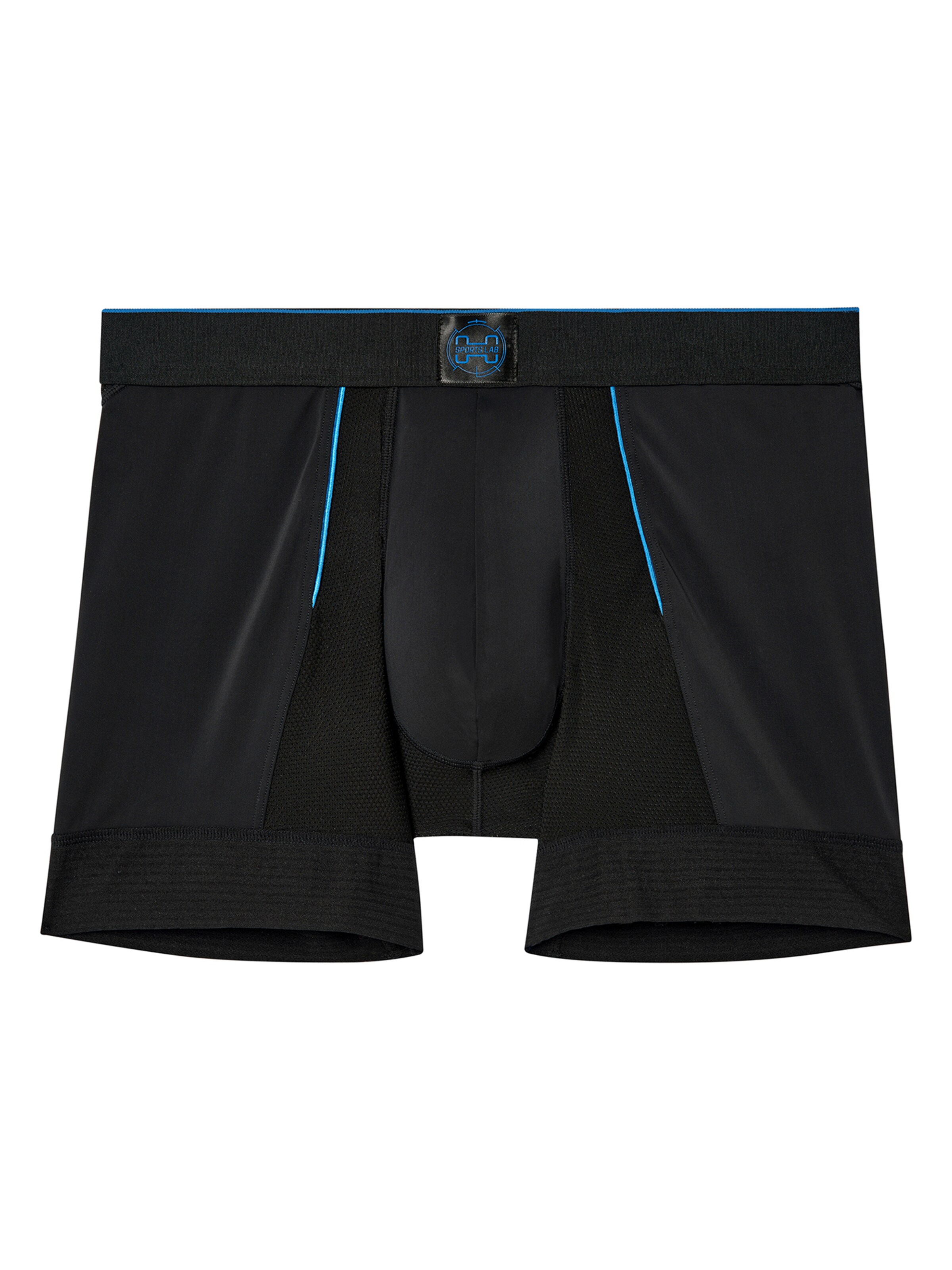 HOM Sports underpants ' Sports Lab Boxer Briefs ' in Black: front