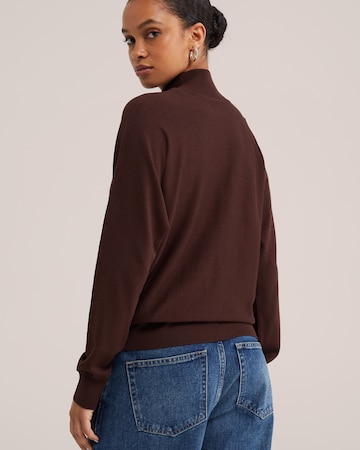 WE Fashion - Jersey en marrón