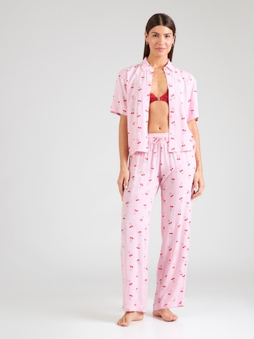 ETAM Pyžamové nohavice 'CALISTO' - Ružová