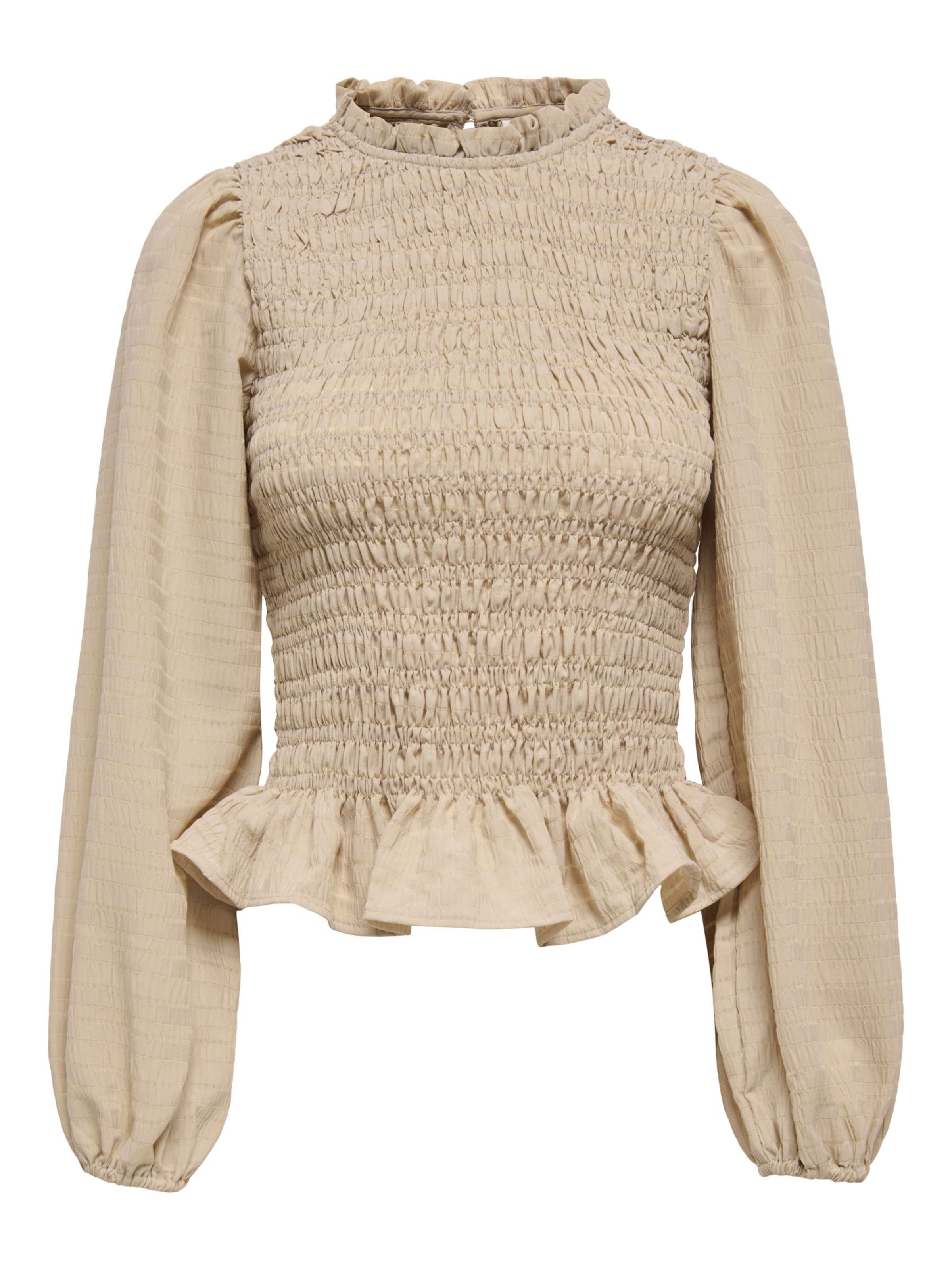 JDY Bluse 'AMY' in Beige: Vorderseite