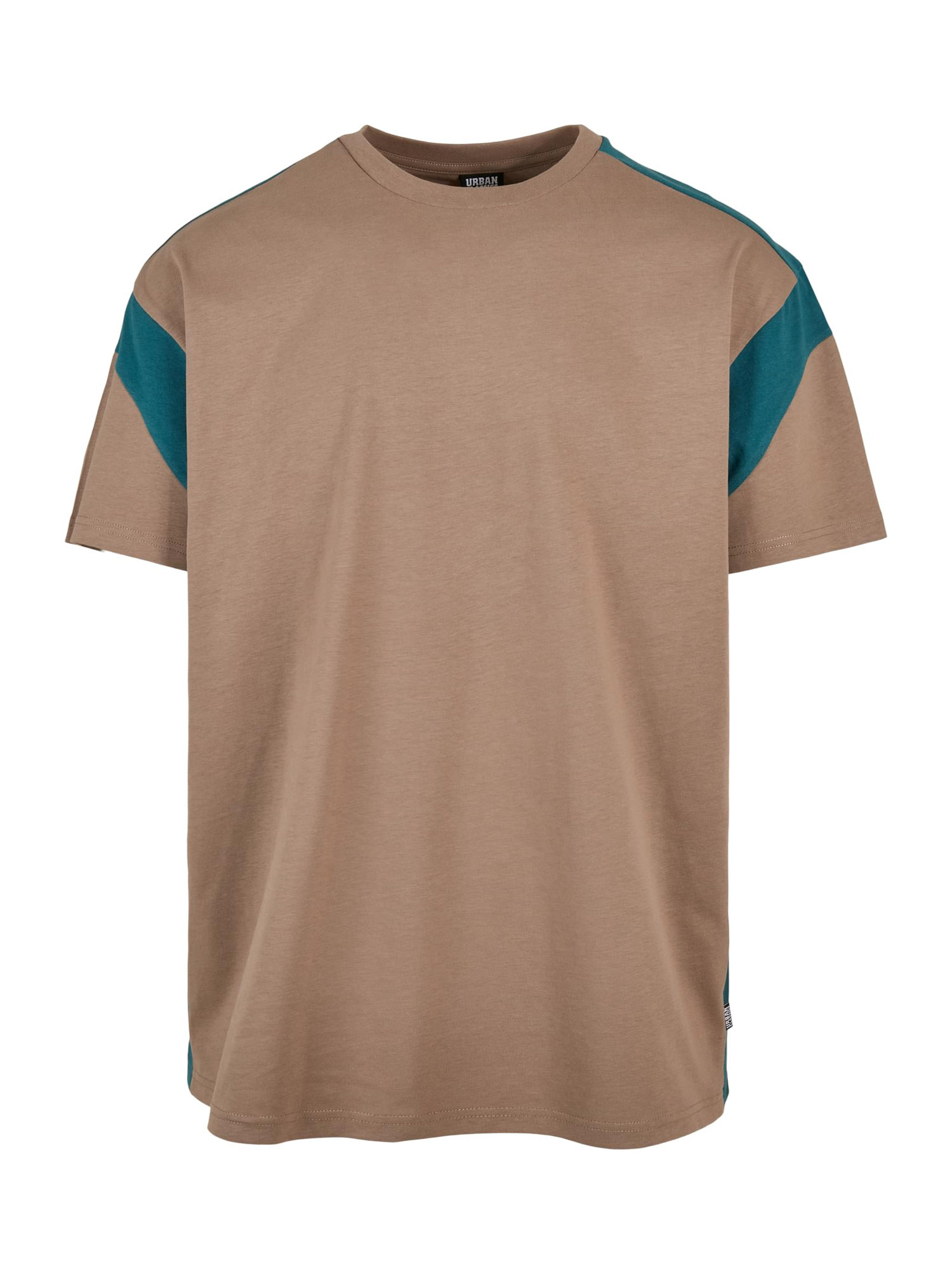Koszulki Mężczyźni Urban Classics Koszulka w kolorze Jasnobrązowym 