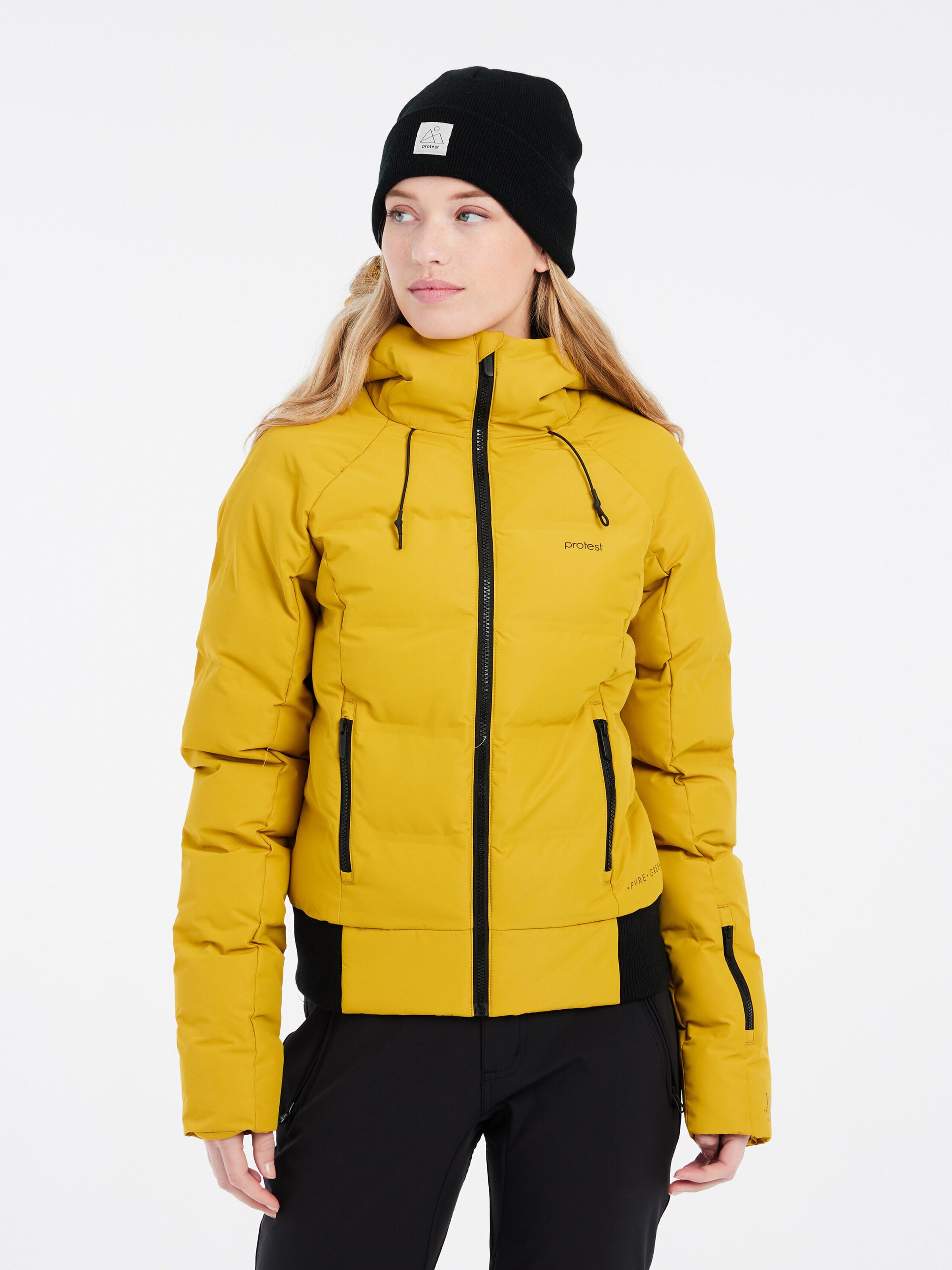 PROTEST Athletic Jacket 'PRTALYSUMI' in Green: front