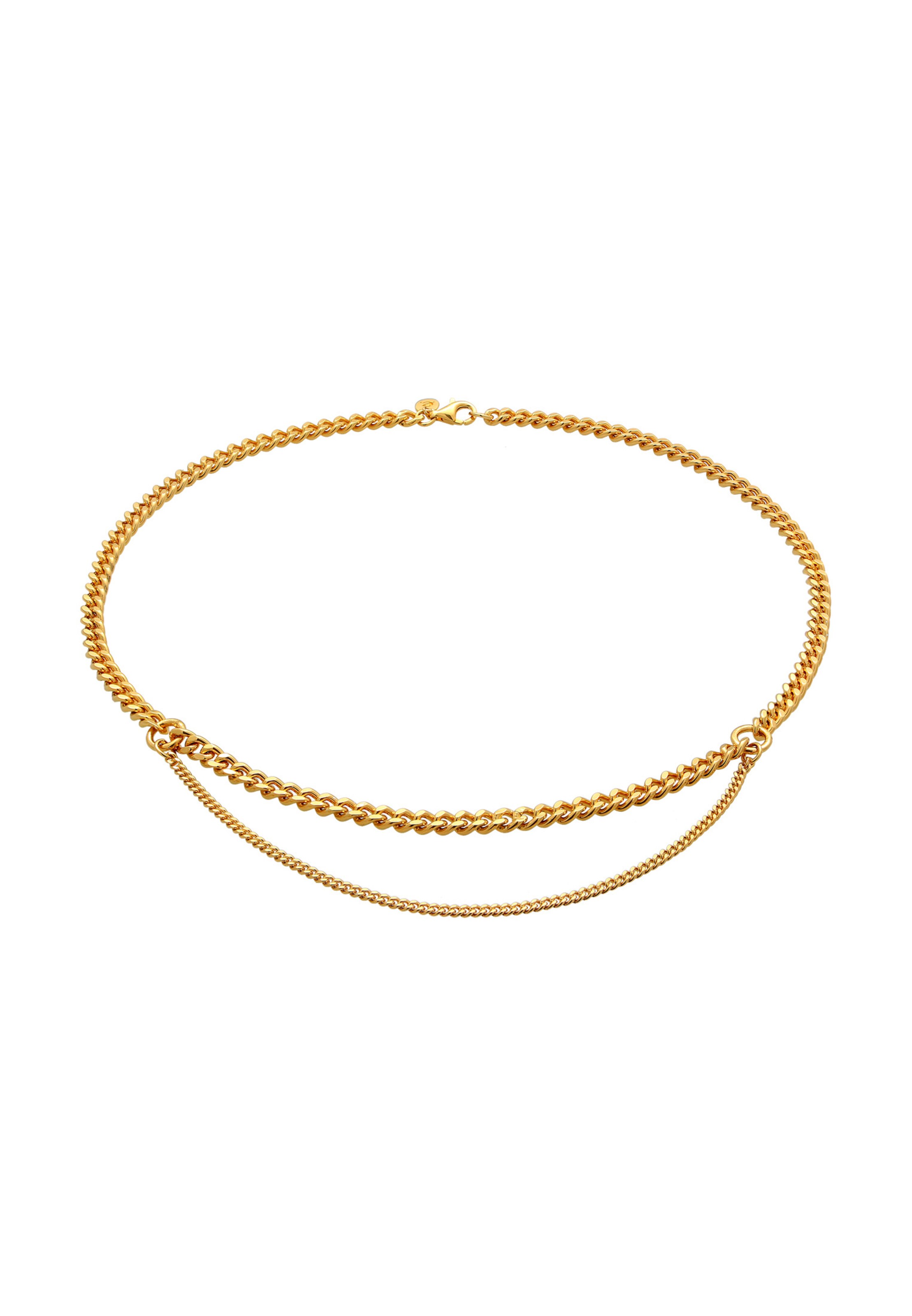 ELLI PREMIUM Kette in Gold: Vorderseite