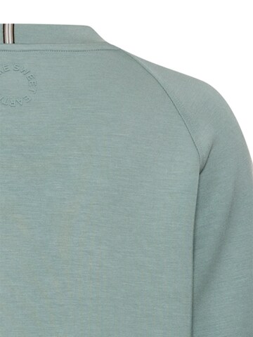 CAMEL ACTIVE Sweatshirt mit Rundhalsausschnitt in Grün
