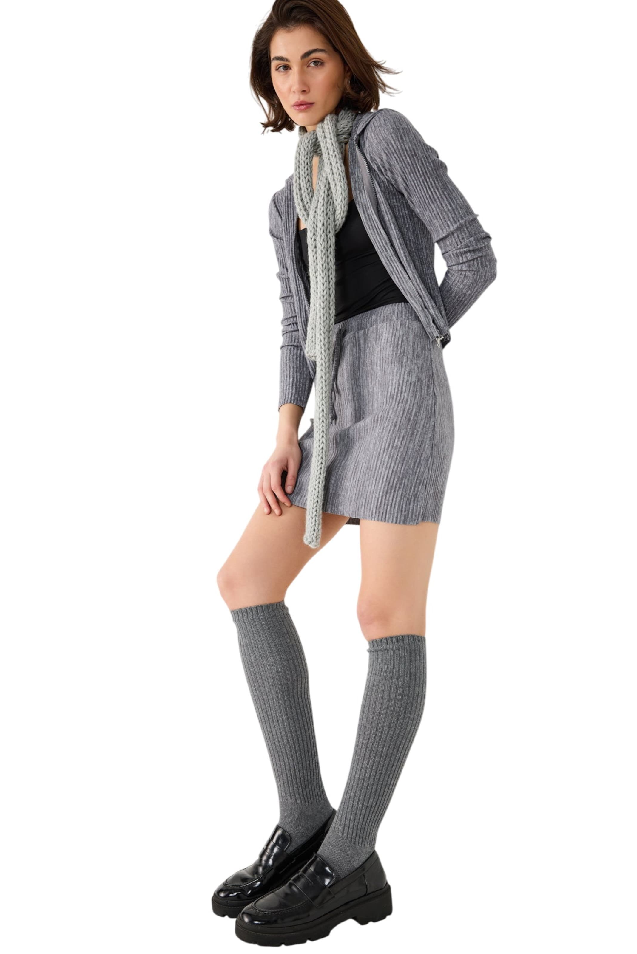 No Matter What Rock in Grau