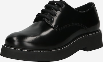 Scarpa stringata 'GISSEL' di Bianco in nero: frontale