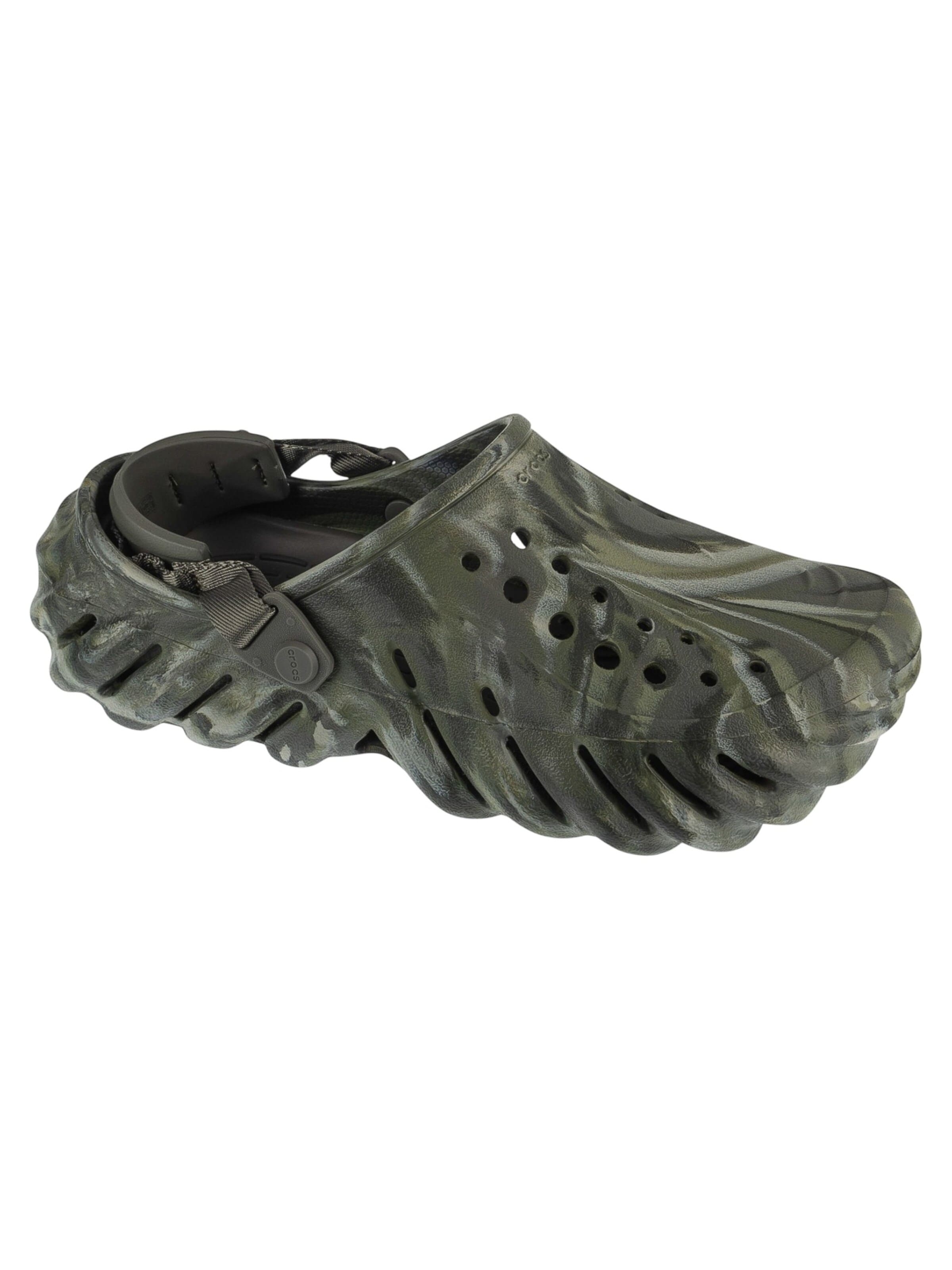 Crocs Clogs 'Echo Marbled'‌‌‌‌‌‌‌‌‌ in Grün: Vorderseite