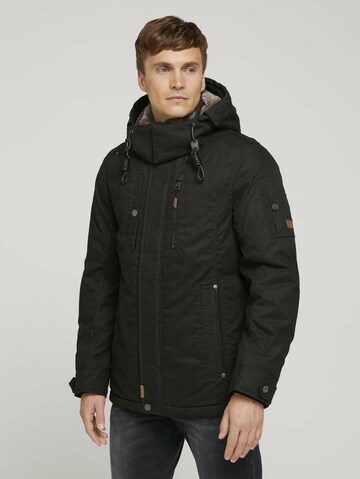 TOM TAILOR Jacke in Schwarz